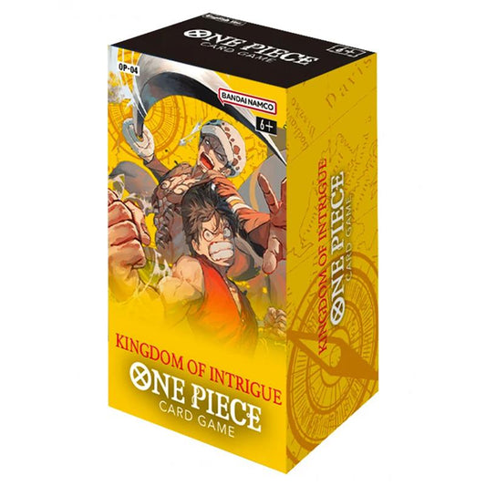 One Piece Card Game: Kingdoms of Intrigue [DP-01] Double Pack Set - Englisch