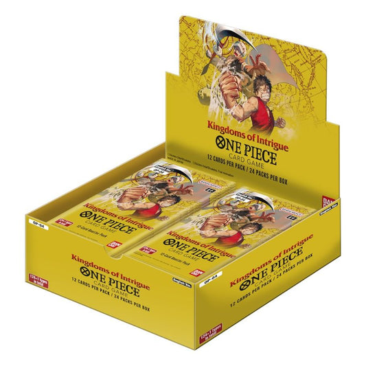 One Piece Card Game: Kingdoms of Intrigue [OP-04] Display Box - Englisch