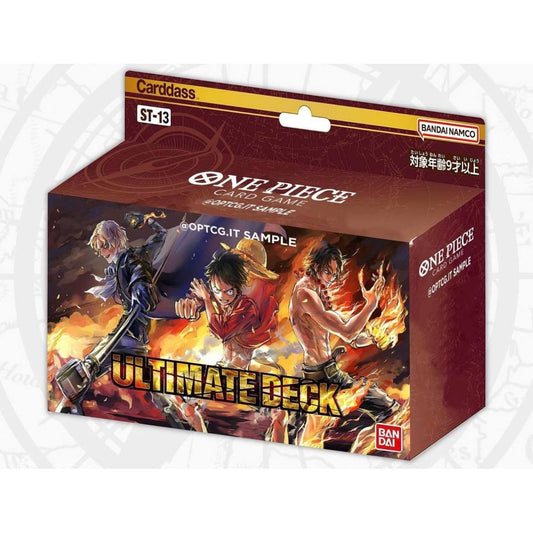 One Piece Card Game: Ultra Deck The Three Brothers - [ST-13] Englisch