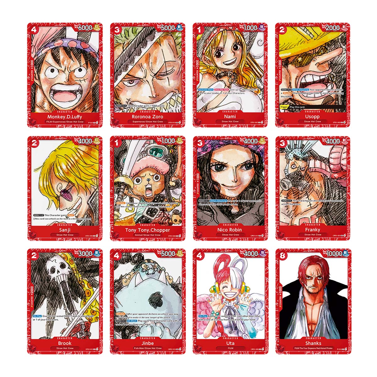 One Piece Card Game: Premium Card Collection - Film Red Edition - Englisch