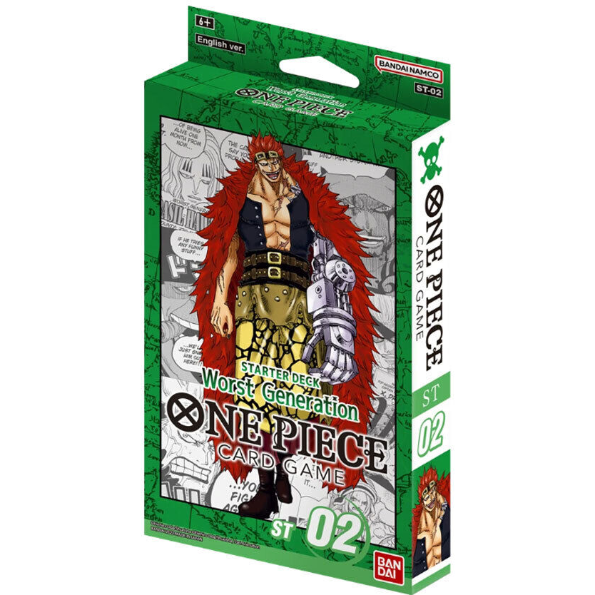 One Piece Card Game: Starter Deck - Worst Generation [ST-02] Englisch